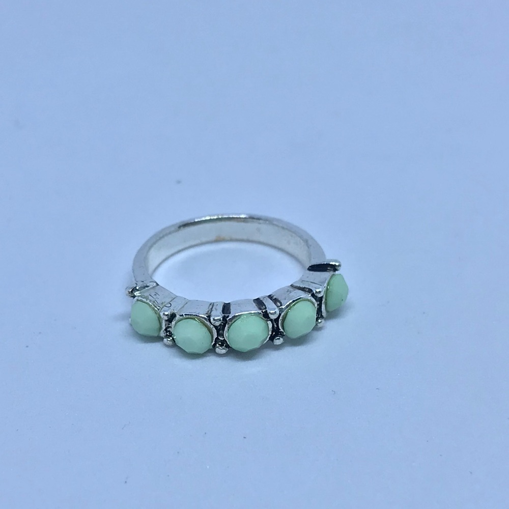 STOCKING STUFFERS: Dainty Mint Ring ✨💍